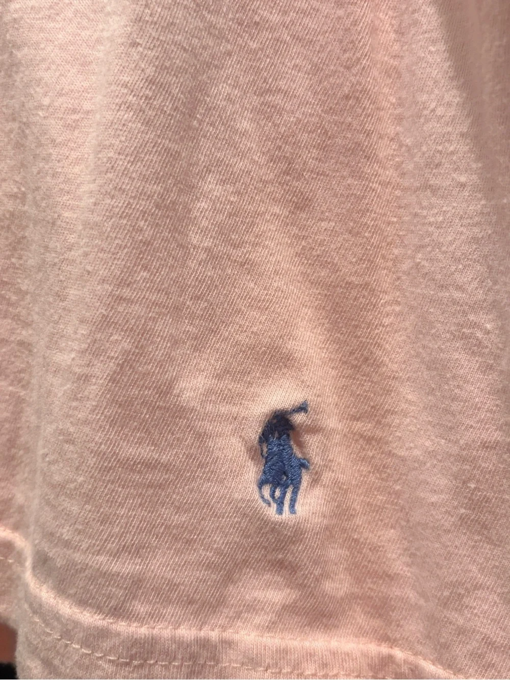 Polo by Ralph Lauren Light Pink Crewneck Tee